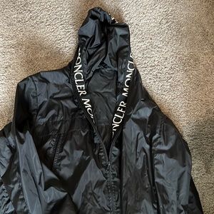 Moncler tape logo windbreaker size 7.